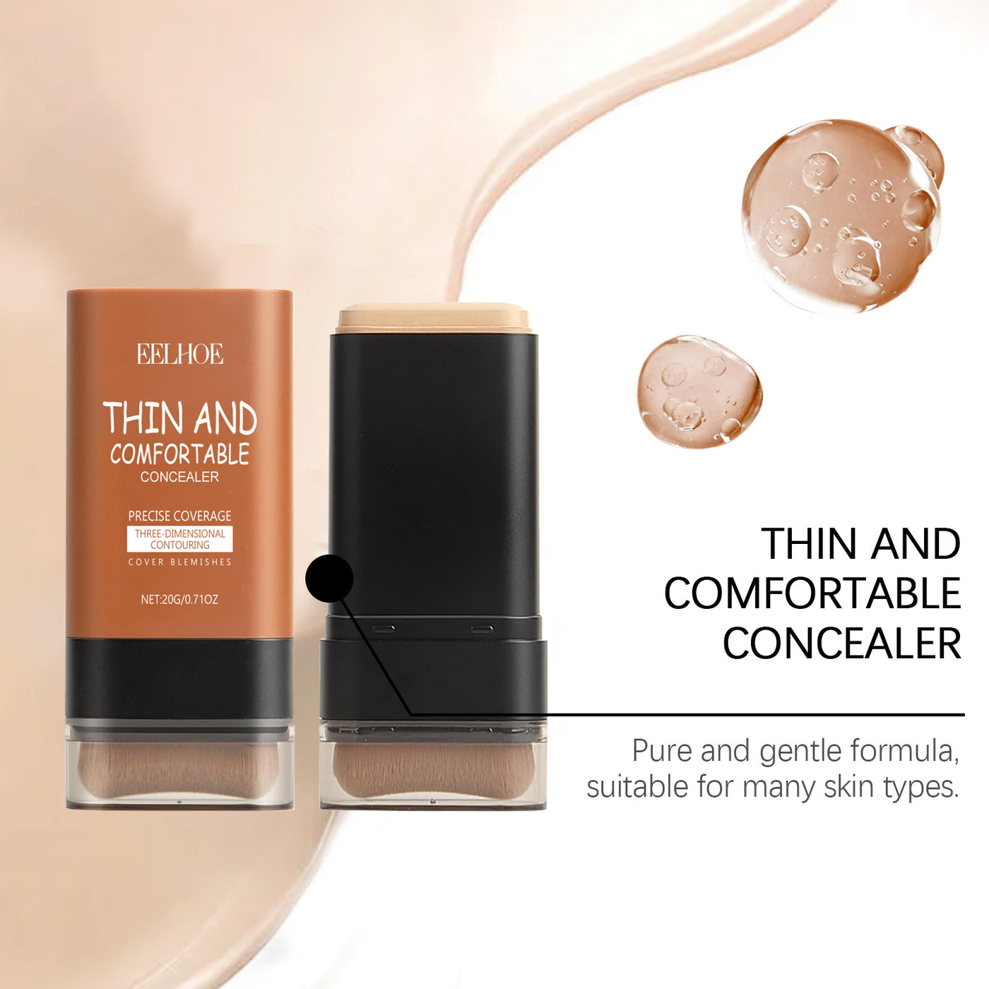 Full-Coverage Foundation Stick