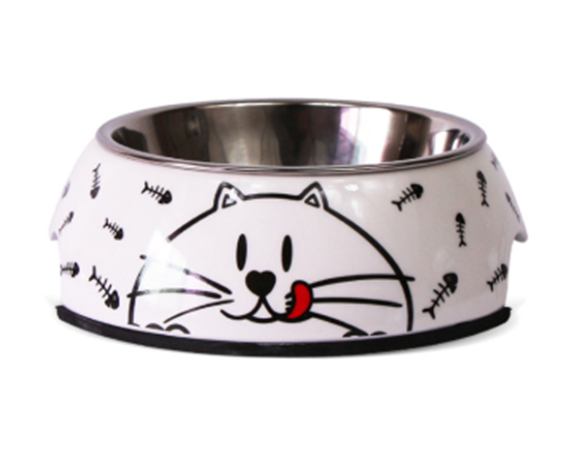 Dog Bowl Cat Bowl Cat Food Bowl Stainless Steel Pet Supplies