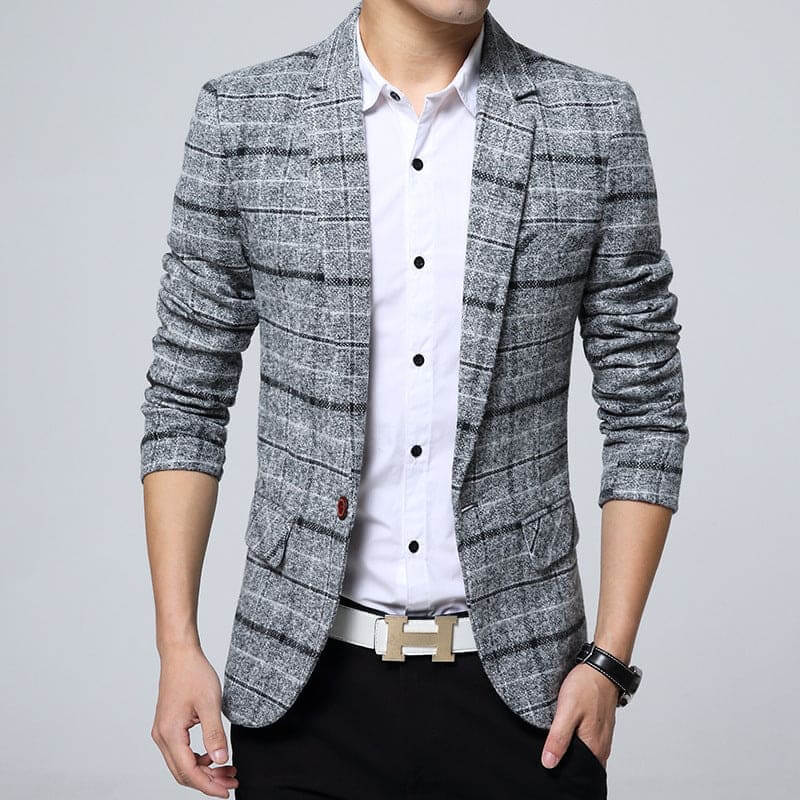 Factory Autumn And Winter New Men'S Casual Suit Jacket Korean Style Slim Small Suit Men'S Small Suit Men