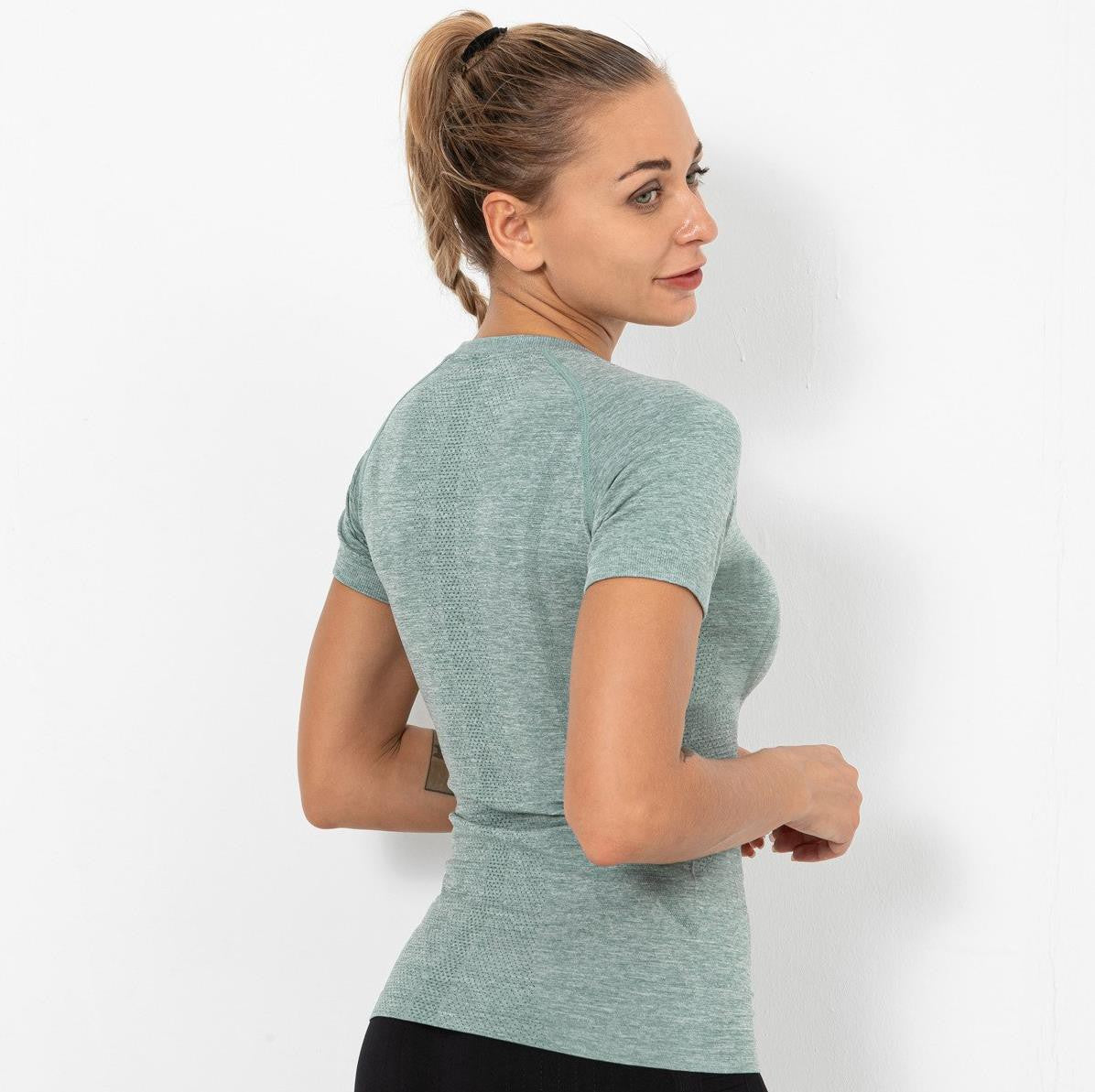 Seamless Vest Female Sexy Quick-drying Yoga Workout Clothes