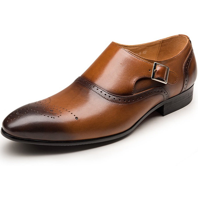 Brock business casual men's leather shoes