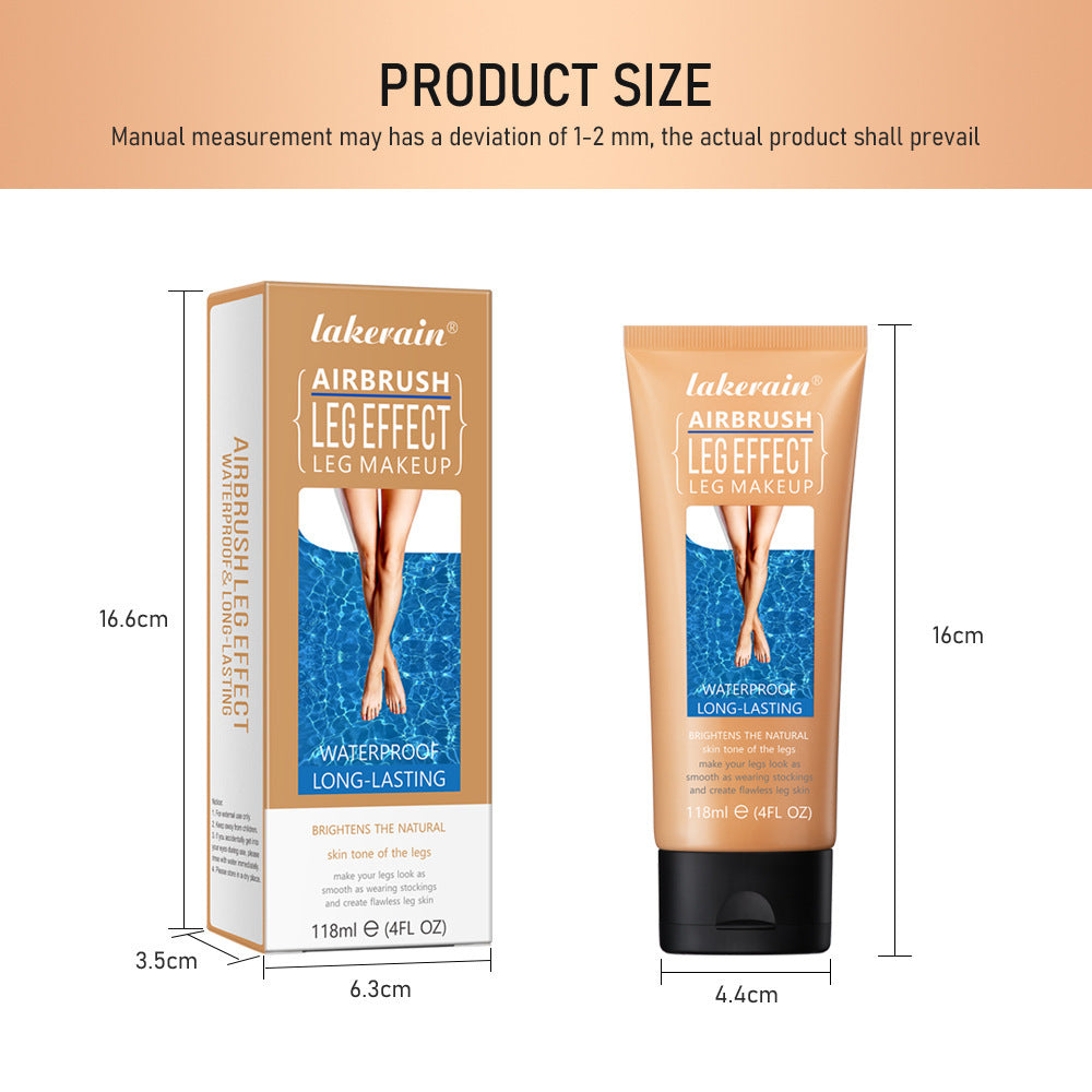 Leg Liquid Foundation Concealer Uniform Wheat Color