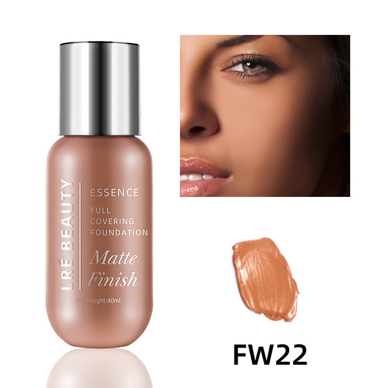 Brightening Highlighter Matte Oil Control Concealer Liquid Foundation