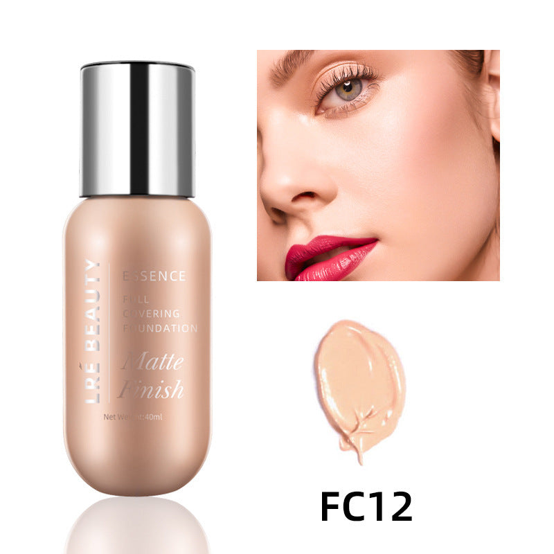 Brightening Highlighter Matte Oil Control Concealer Liquid Foundation