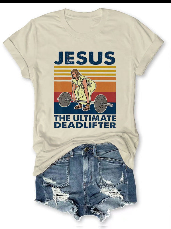 JESUS Printed Women's T-shirt