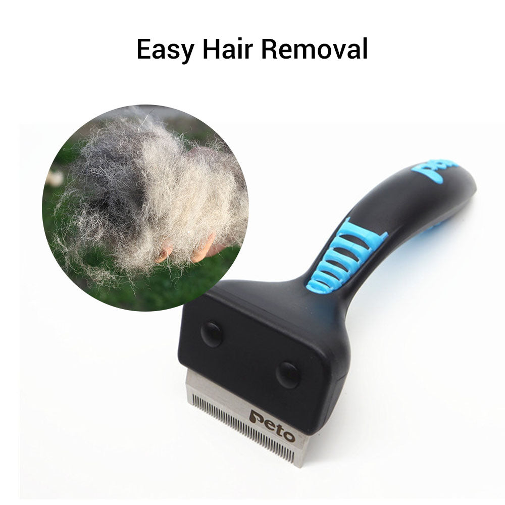 Dog comb and cat hair cleaner