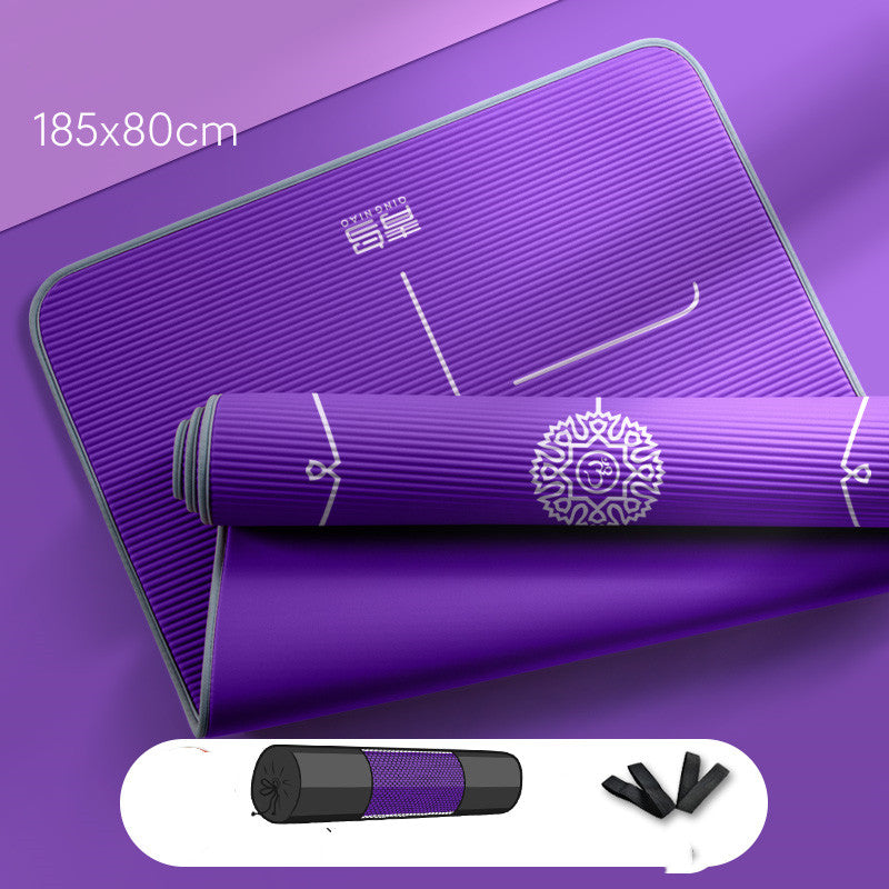 Jade Bird Yoga Mat Thickened