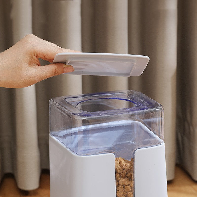Pet Double Bowl Automatic Feeder Waterer