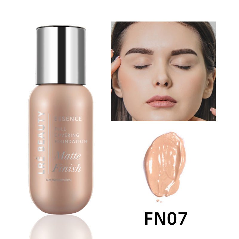 Brightening Highlighter Matte Oil Control Concealer Liquid Foundation