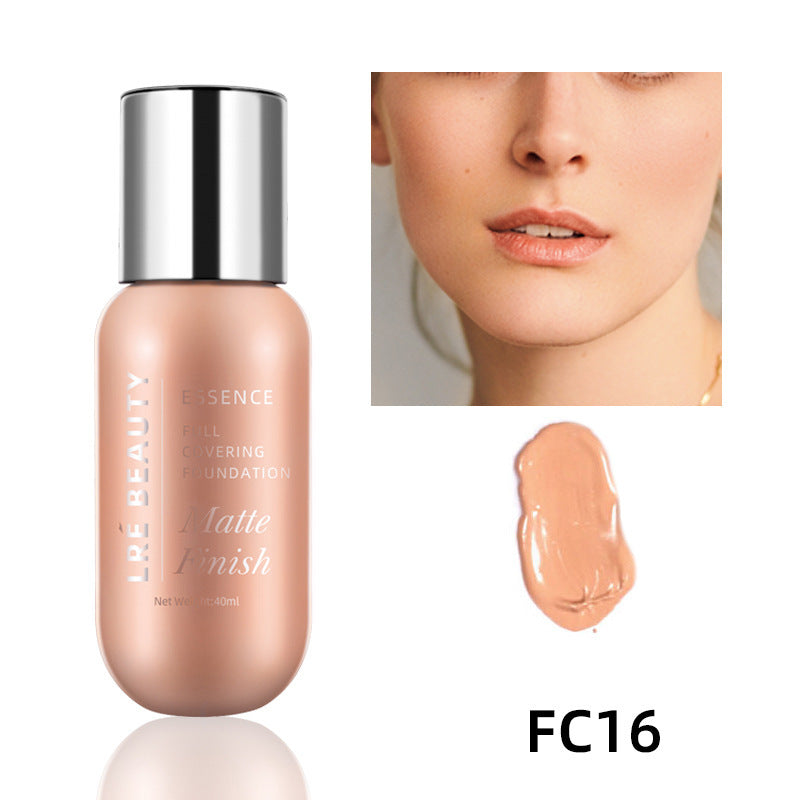 Brightening Highlighter Matte Oil Control Concealer Liquid Foundation