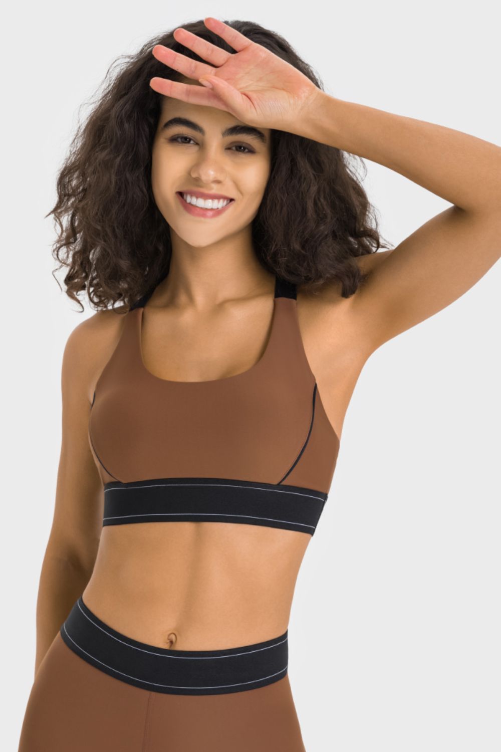 Millennia Contrast Sports Bra