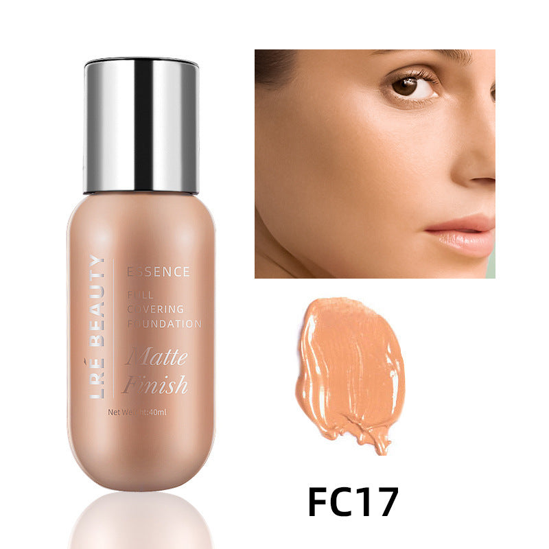 Brightening Highlighter Matte Oil Control Concealer Liquid Foundation