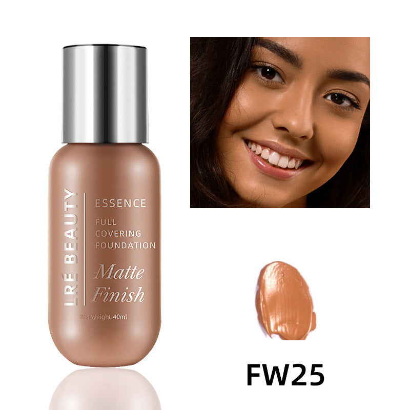 Brightening Highlighter Matte Oil Control Concealer Liquid Foundation