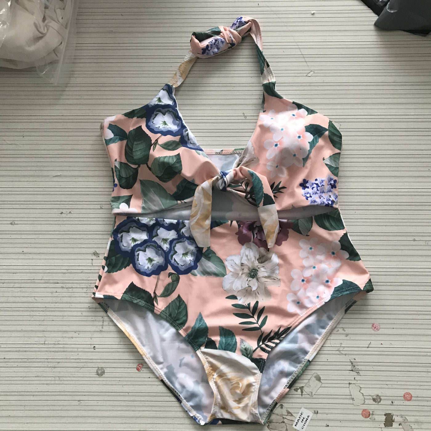 Plus Size Swimsuit Ladies  Woman Printed Swimsuit Bikini