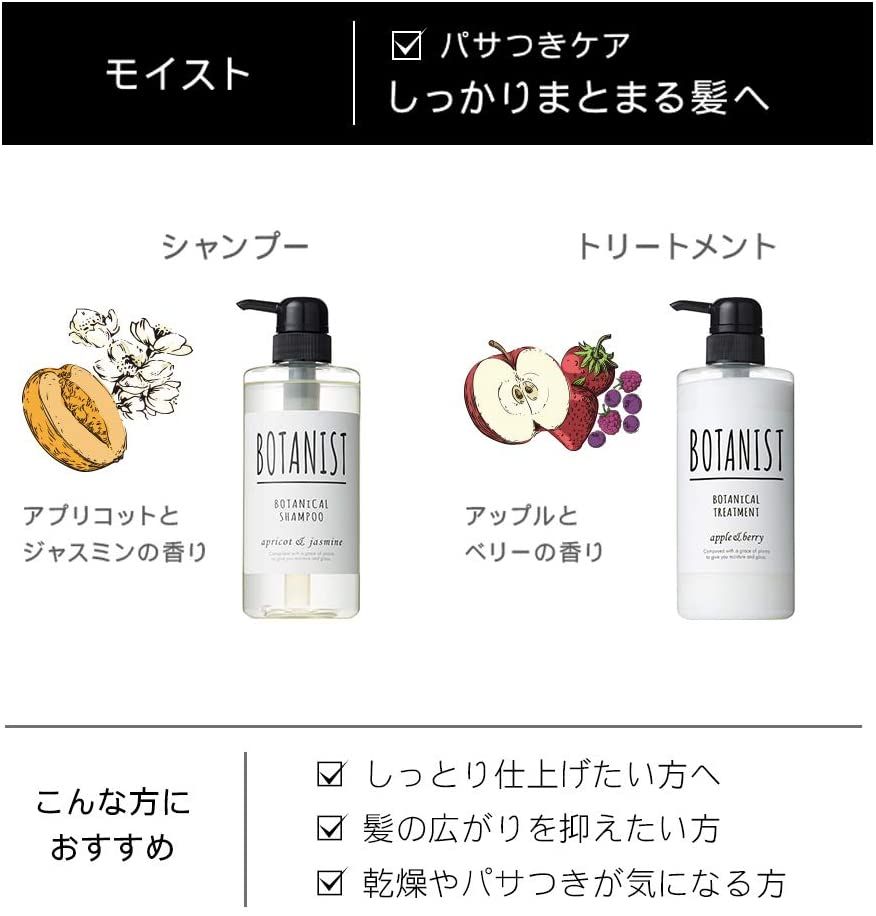 [6-PACK] BOTANIST Japan Botanical Conditioner 490mL  Moist