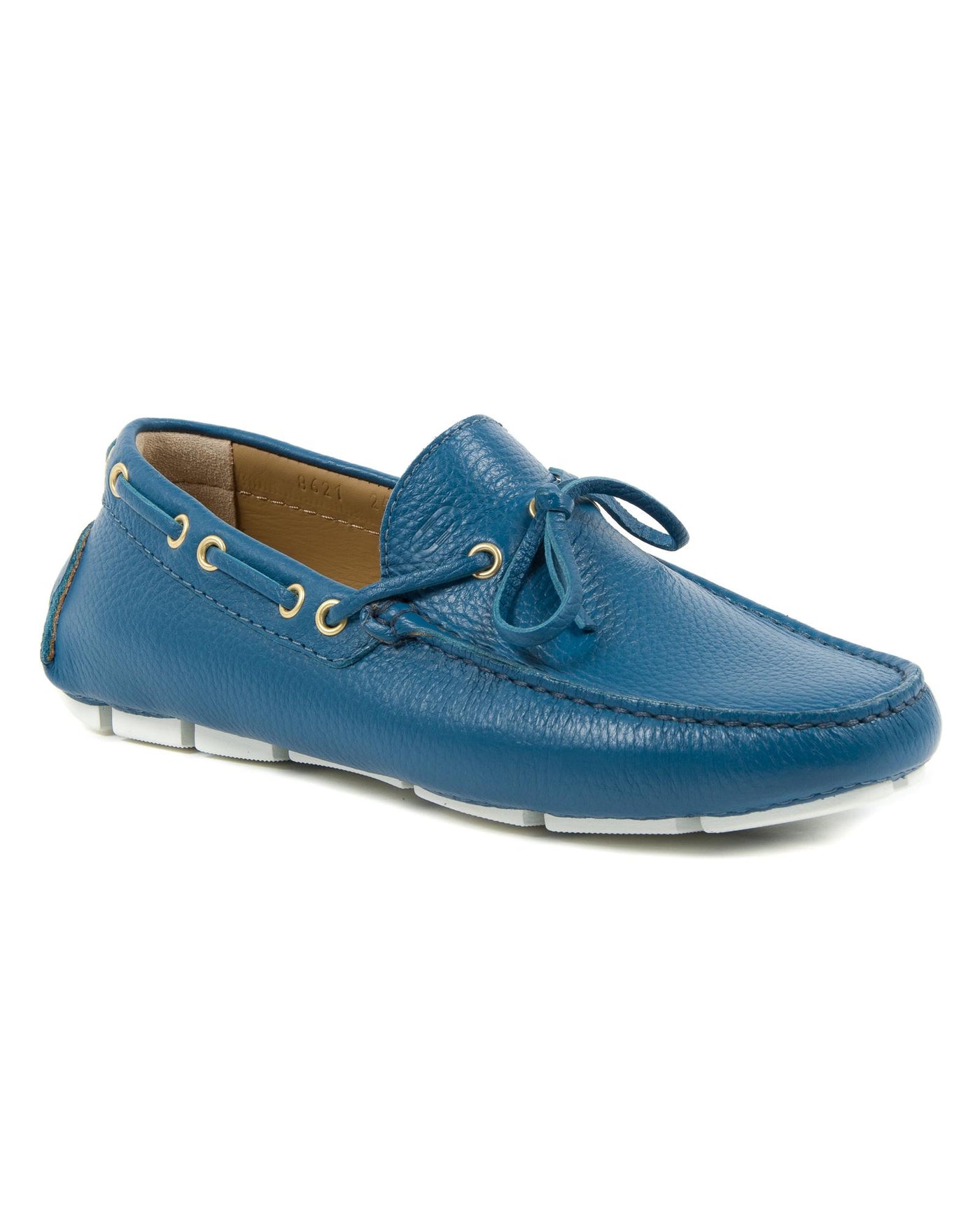 Hand-Stitched Leather Loafers - 43 EU