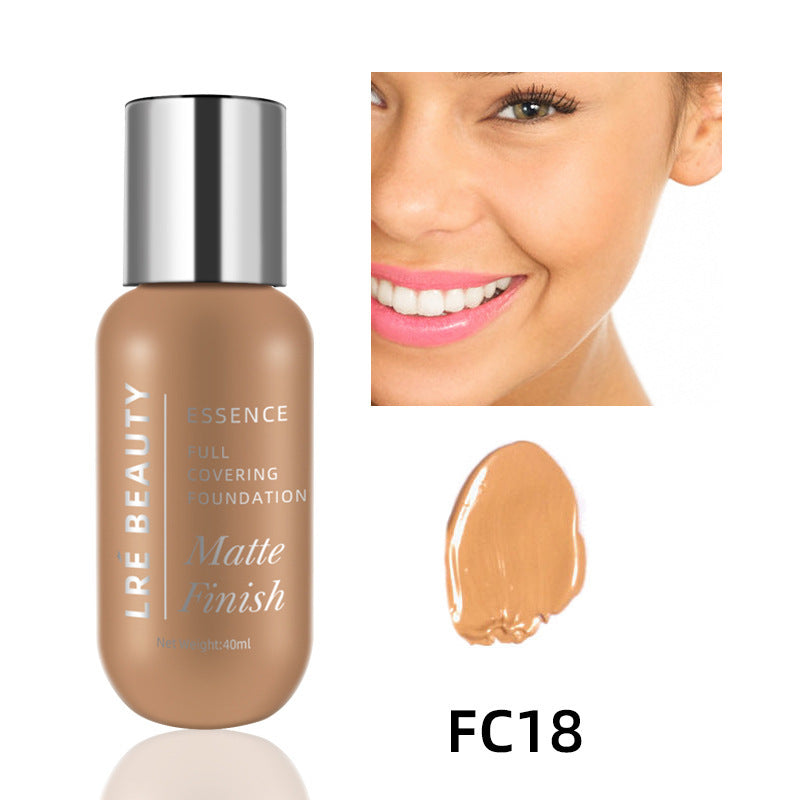 Brightening Highlighter Matte Oil Control Concealer Liquid Foundation