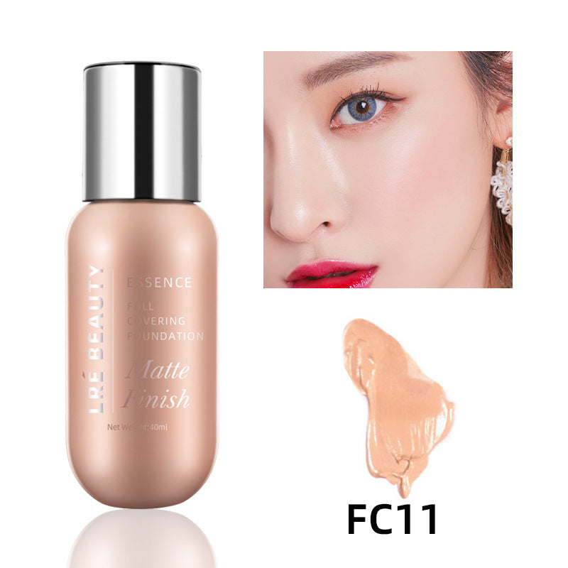 Brightening Highlighter Matte Oil Control Concealer Liquid Foundation