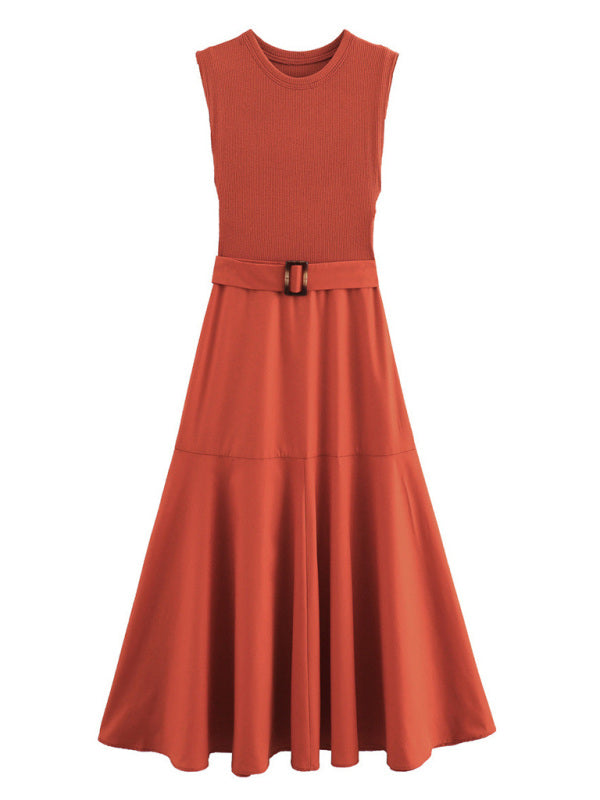 Women's belted dress