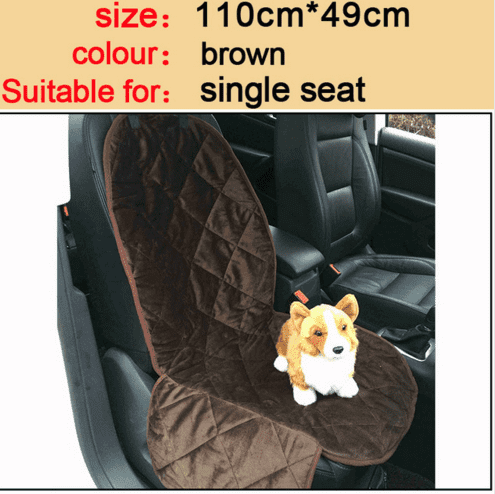 Waterproof Dog Car Seat Cover Pet Dog Travel Mat Mesh Dog Carrier Car Hammock Cushion Protector With Zipper And Pocket Rswank