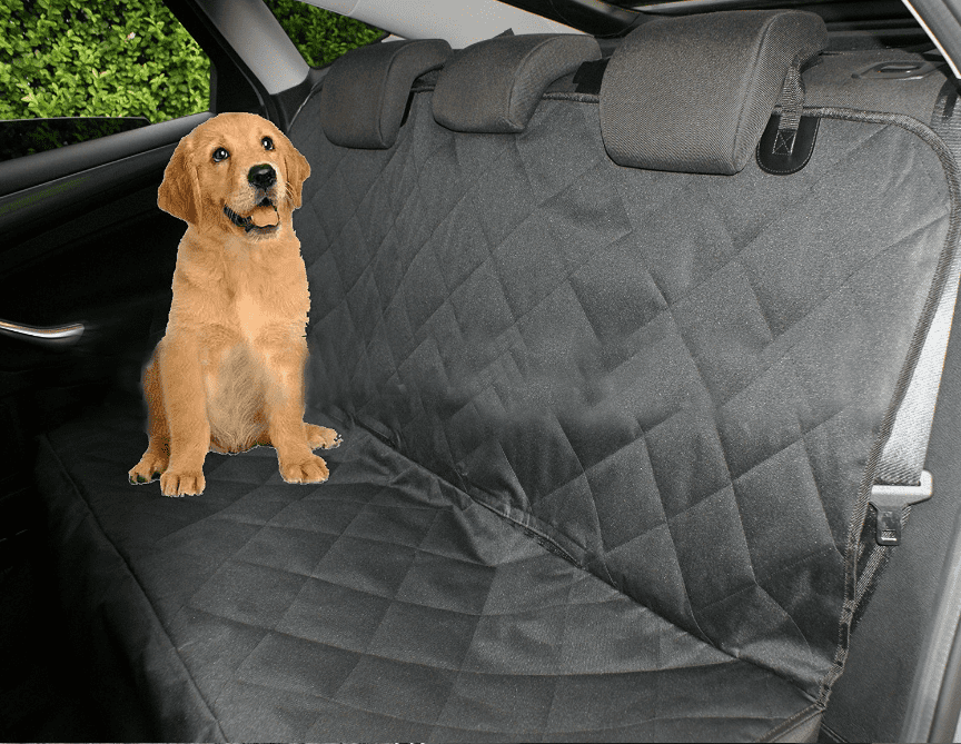 Waterproof Dog Car Seat Cover Pet Dog Travel Mat Mesh Dog Carrier Car Hammock Cushion Protector With Zipper And Pocket Rswank