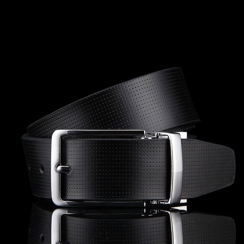 Cowhide Designer Luxury Belt Men Male Waist Strap Leather Pin Buckle White Genuine Leather Belts Rswank
