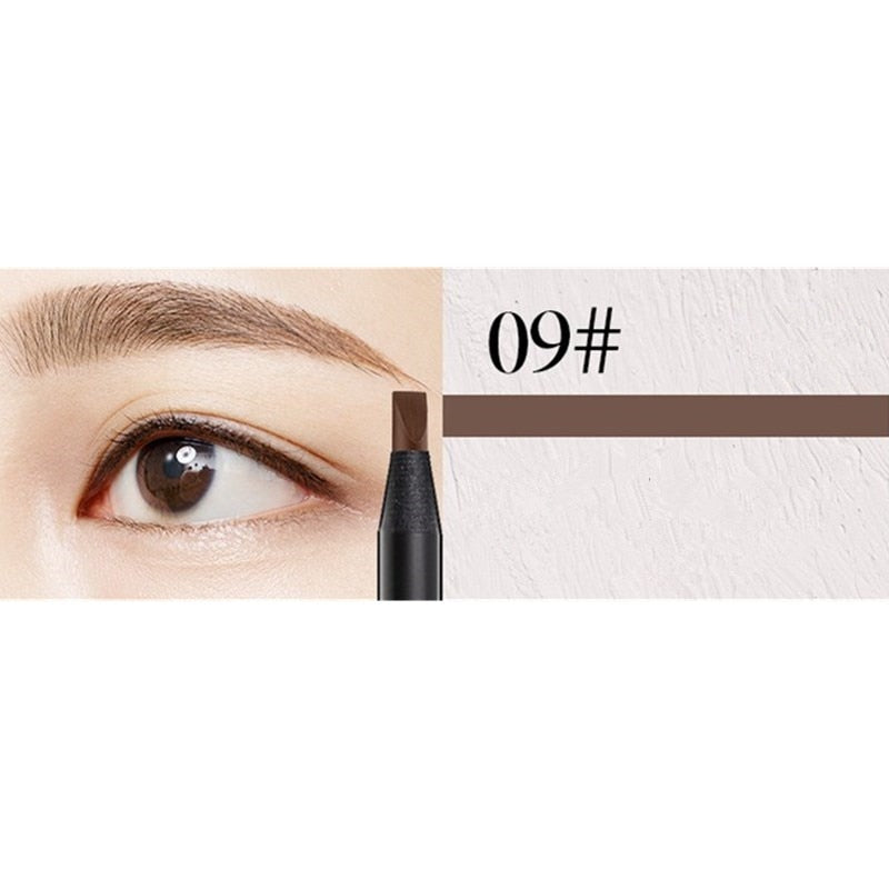 White Eyebrow Pencil Cosmetic pen Brush for eyeshadow Natural Long-Lasting Tattoo Tint waterproof Rswank
