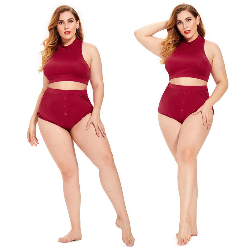 Plus Size Sexy Lingerie  Split Sexy Sleepwear Milk Silk Swimsuit Outfit