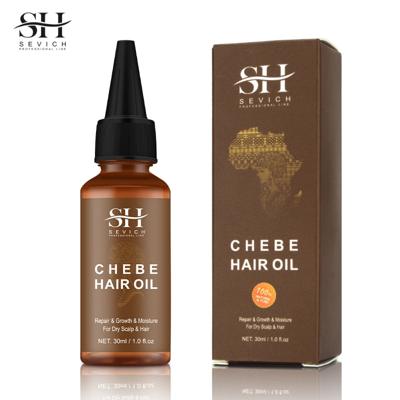 Sevich Hair Growth Products for Women Africa Traction Alopecia Chebe Hair Growing Oil Anti Hair Loss Rswank
