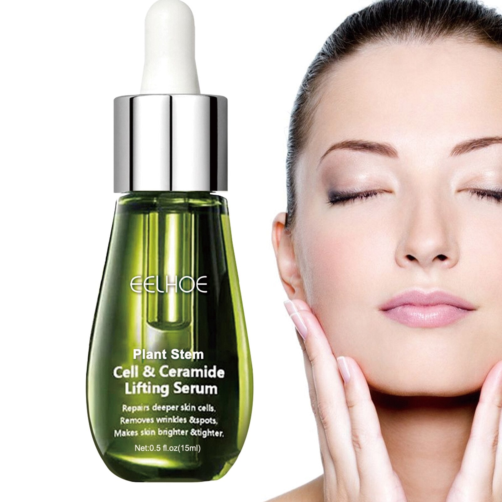 Face Essence Plant Stem Cell Ceramide Lifting Skincare Essence Skin Lightening Essence For Boosting To Repair Damaged Skin Rswank