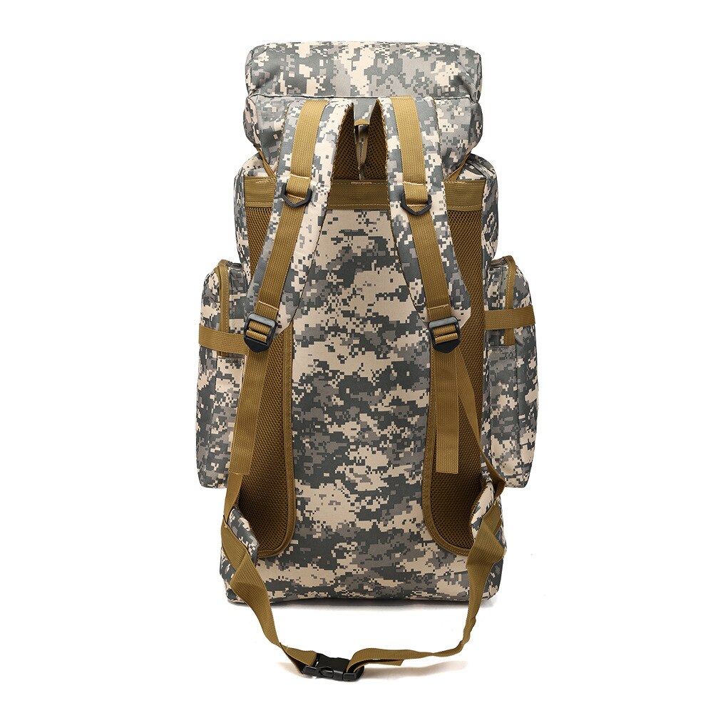 Waterproof Molle Camo Tactical Backpack Military Army Hiking Camping Backpack