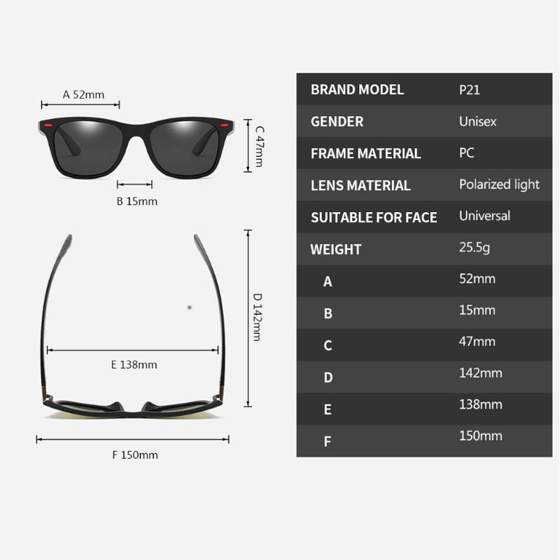 Fashion Polarized Sunglasses Men Women Luxury Brand Rswank