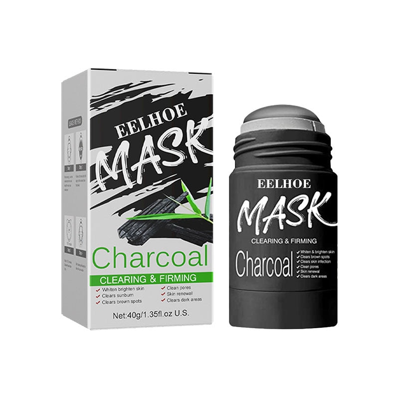 Green Mask stick Beauty Skin Care VC Charcoal Clean Mask Cleans Pores Dirt Acne Blackhead Remove Moisturizing Whitening Cosmetic Rswank