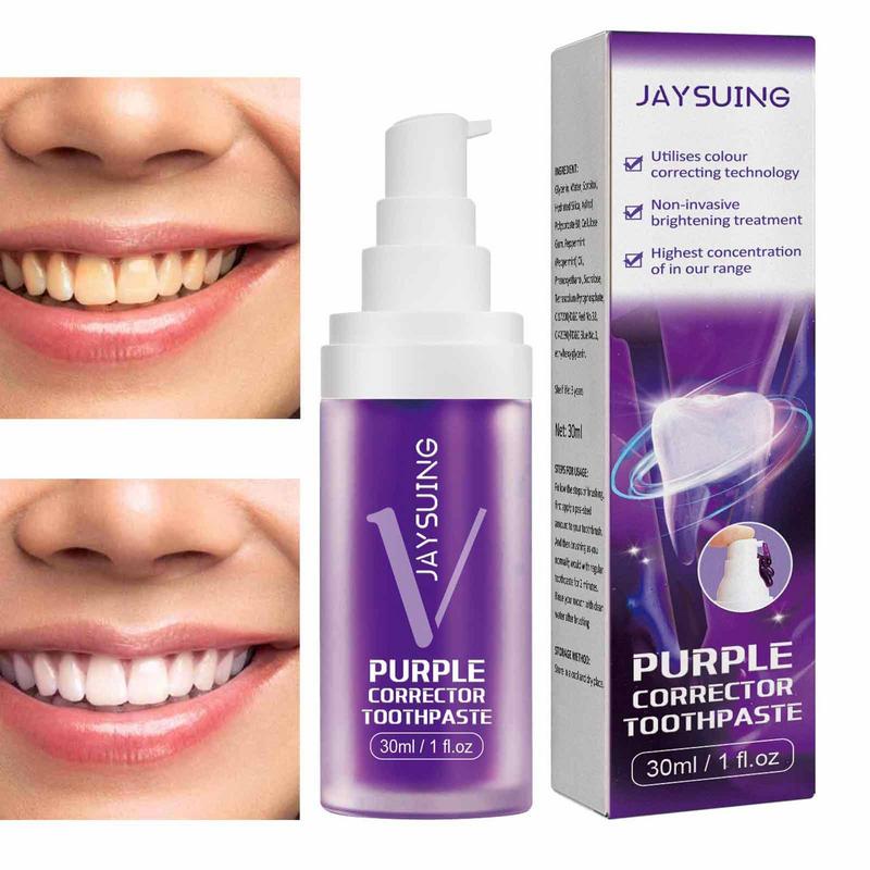 Whitening Teeth Toothpaste V34 Colour Corrector Toothpaste Oral Cleaning Care Brightening Rswank