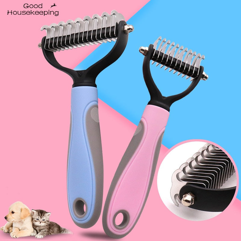 Pets Fur Knot Cutter Dog Grooming Shedding Tools