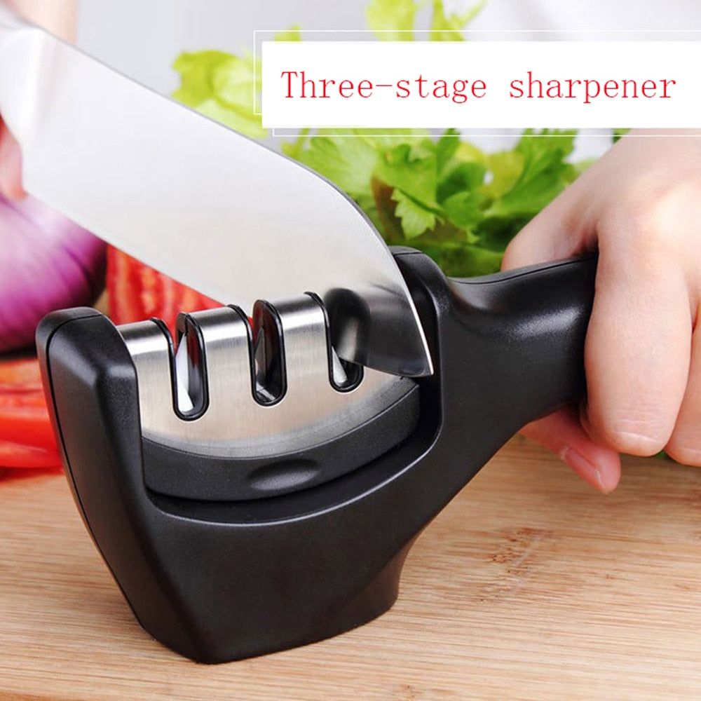 3 Stages Type Quick Sharpening Tool Knife Sharpener Rswank