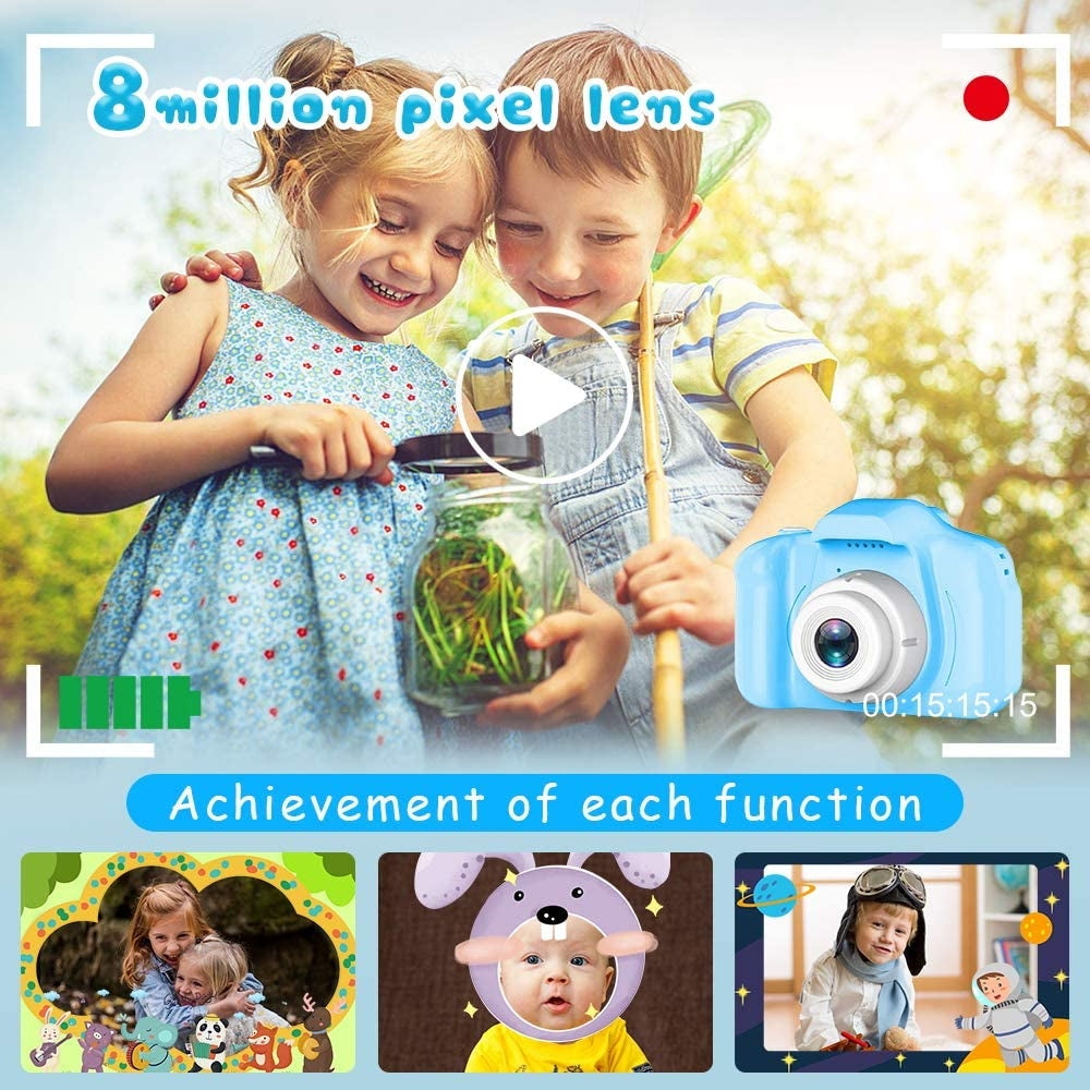 Mini Digital Children Camera Kids Camera 2.0" LCD Toy 32G Card HD