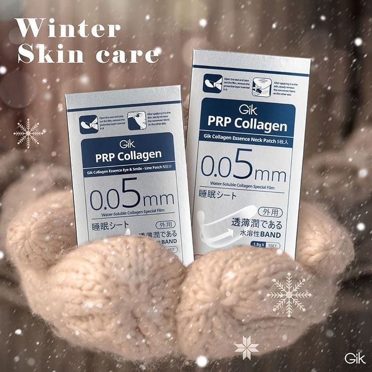 GIK PRP Collagen Essence Eye & Smile-Line/Neck Patch 5PCS Neck