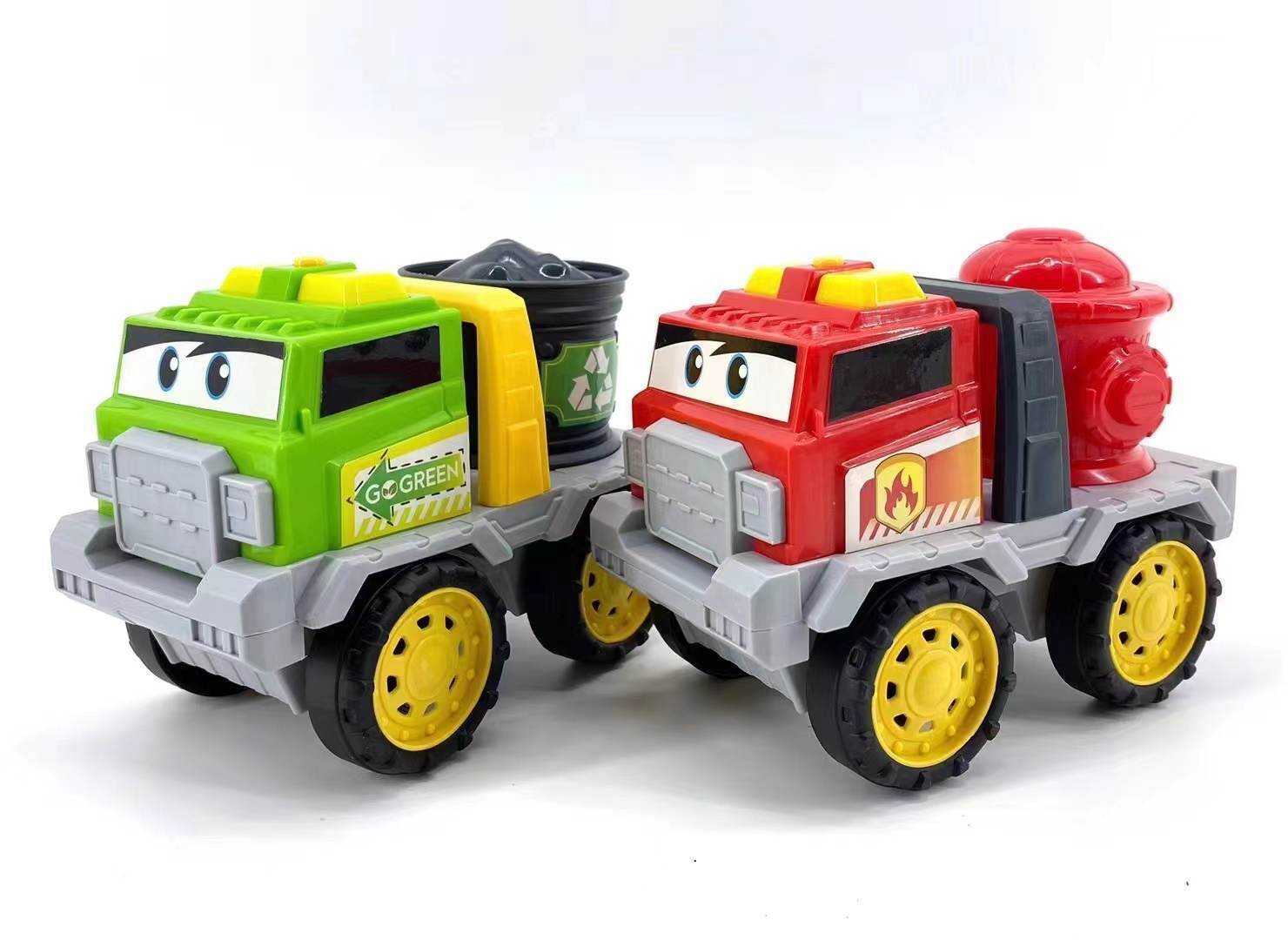 Toy Garbage Truck with Sound and Lights 18m+