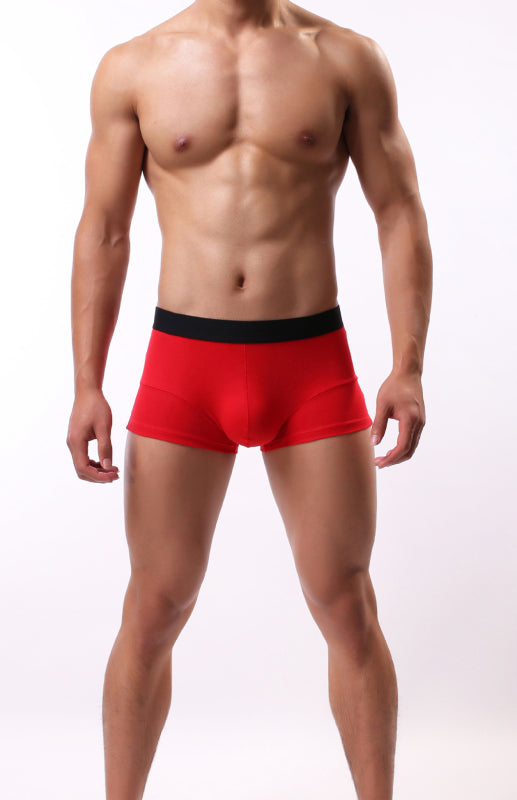 Men's Cotton Breathable Comfort Boxer Briefs kakaclo