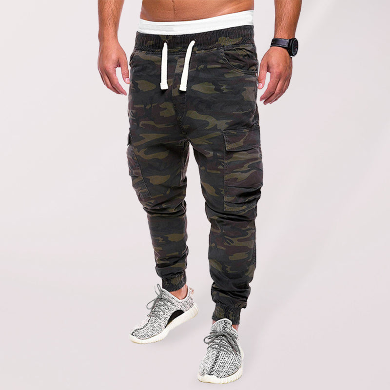 Men's camouflage cargo casual pants kakaclo